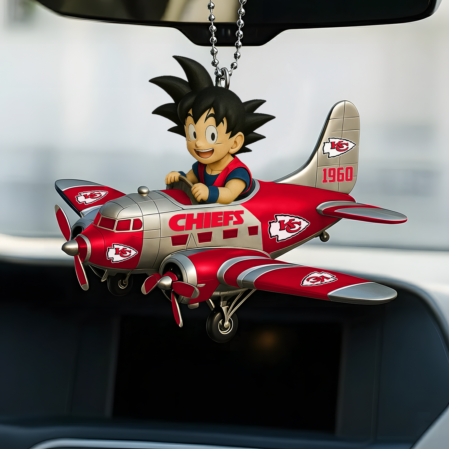 Premium NFL KC x SGK Car Ornament DatND DVT