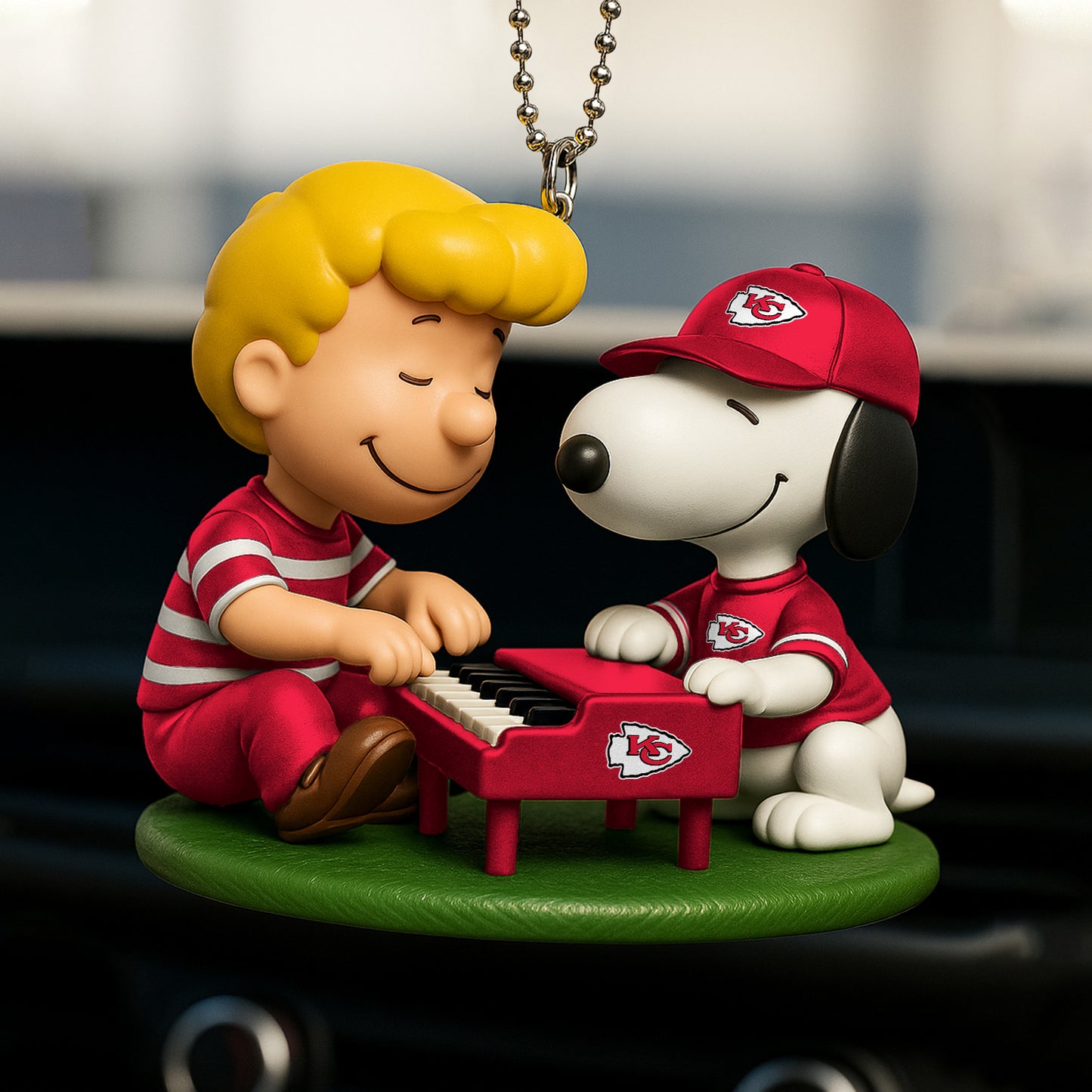 Premium NFL KC x SNP Car Ornament V7 NMD NHM