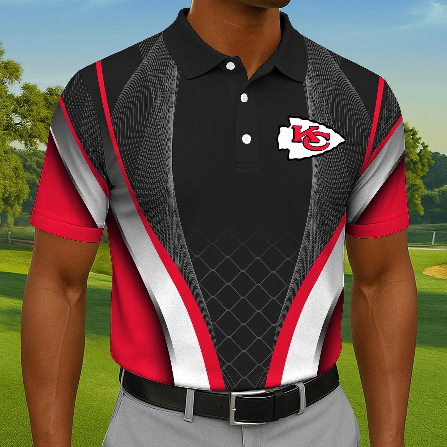 Premium NFL KCC Polo Shirt V4 NMD NHM