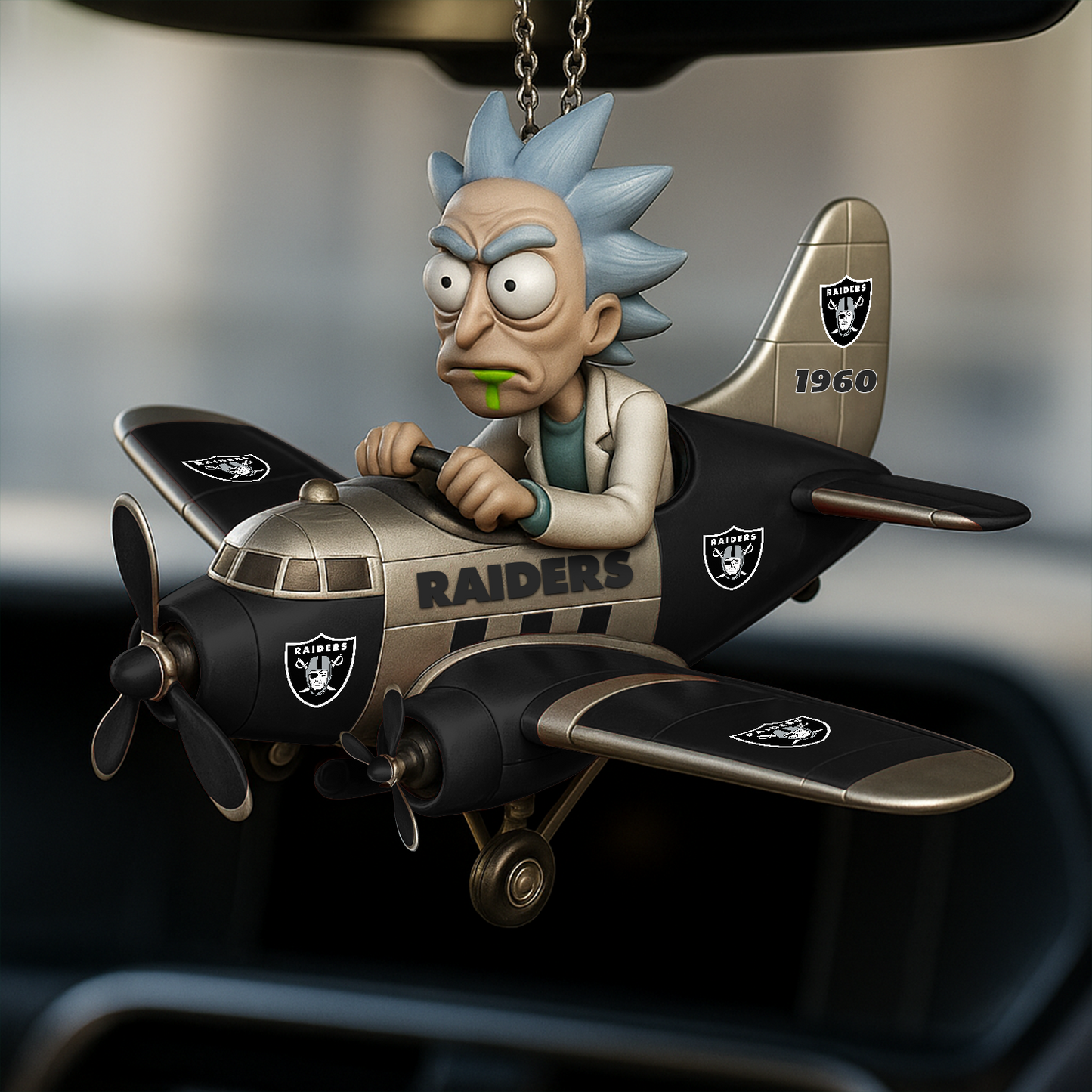 Premium NFL LVR x RIC Car Ornament V1 DATND TANTD