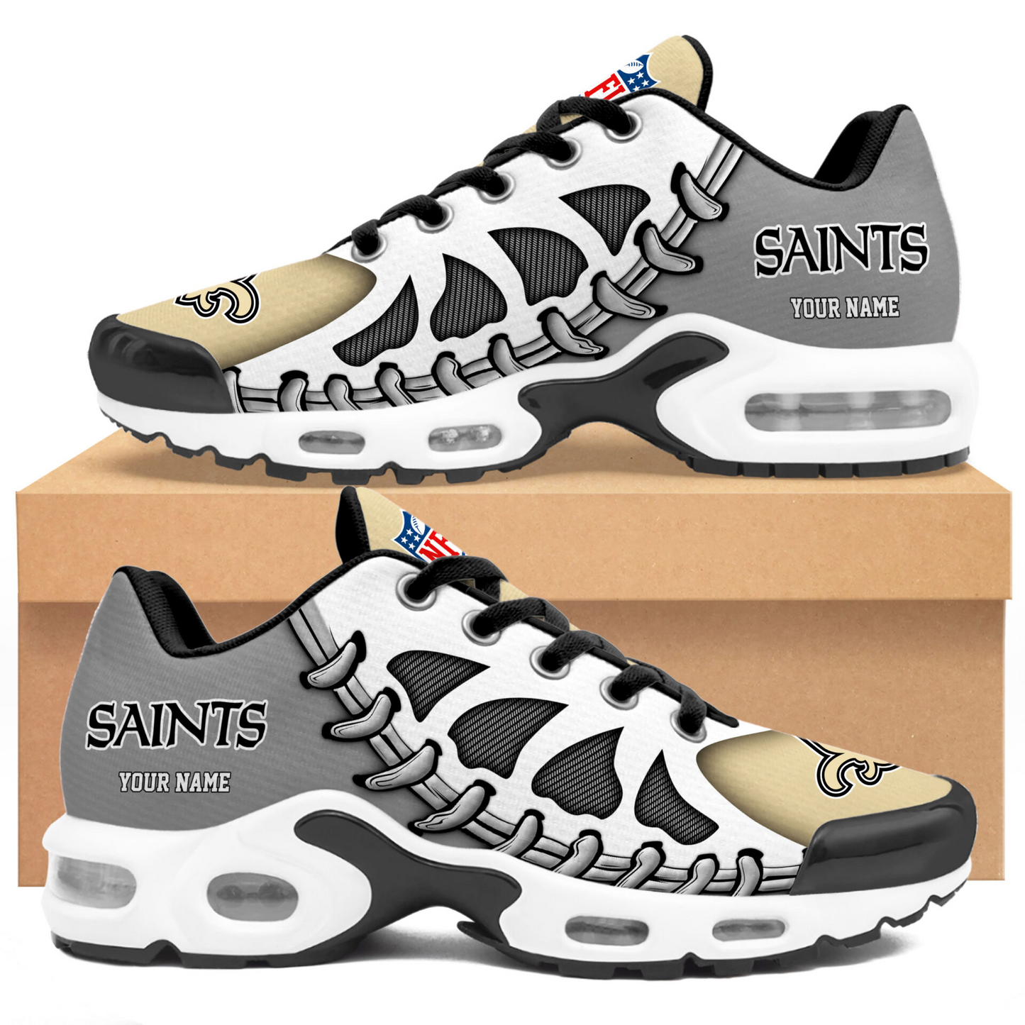Premium NFL NO Spine Rush Air Max Sneaker V4 NMD TTV