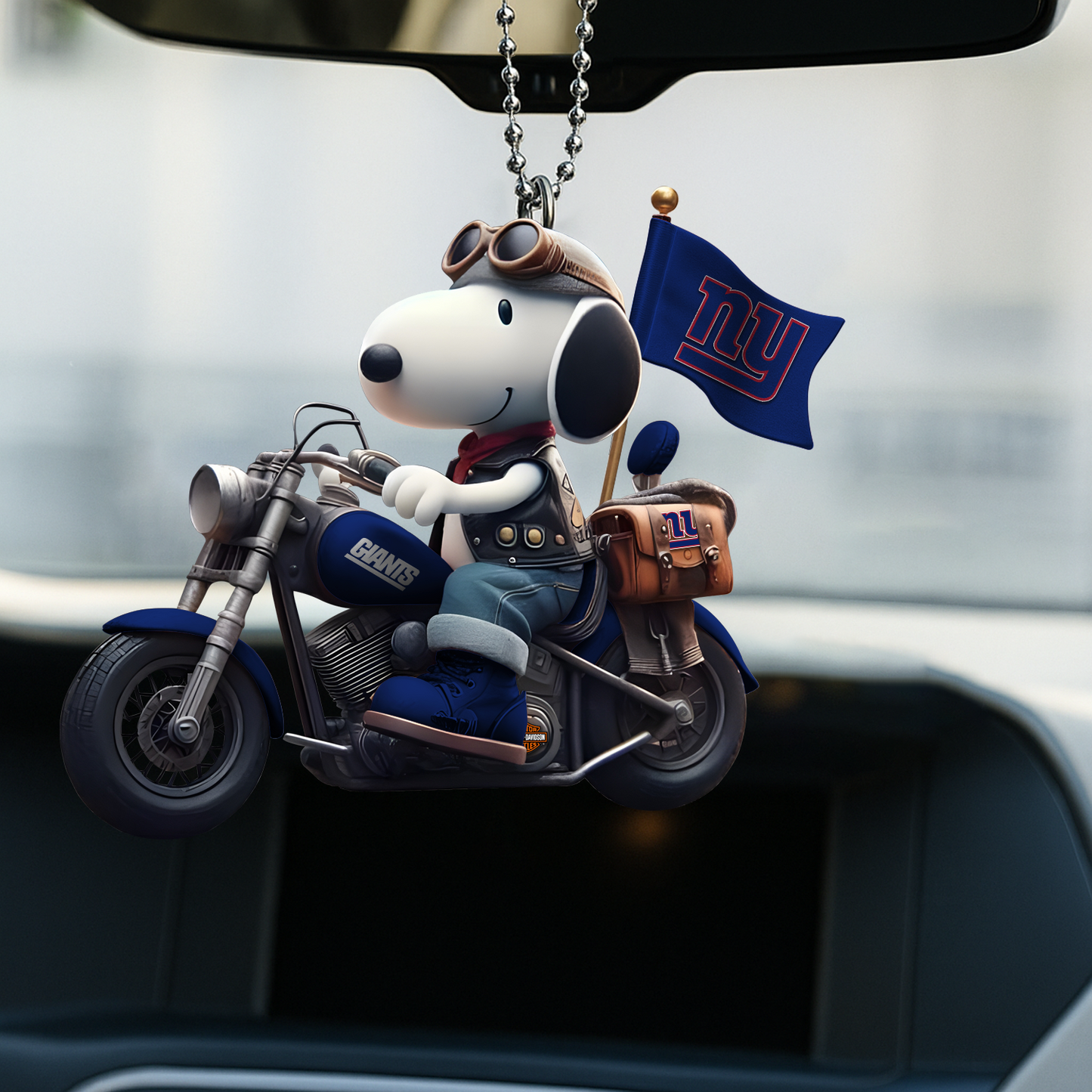 Premium NFL NYG x SNP Car Ornament DATND TANTD