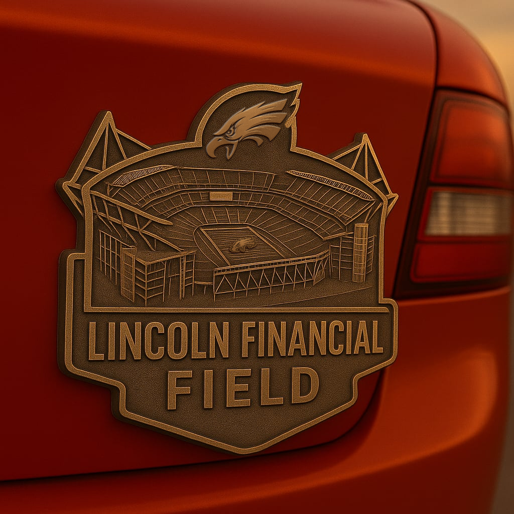 Premium NFL PLE 3D Car Name Badge V1 NMD NTL