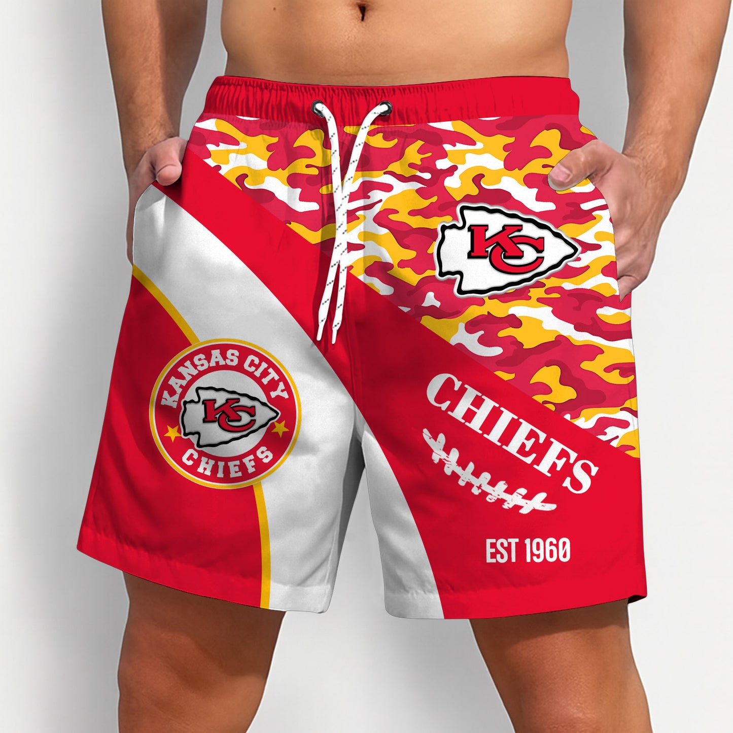 PREMIUM NFL X KCC Short Pants For Men Gifts FOR FAN 2025 NDT NHM