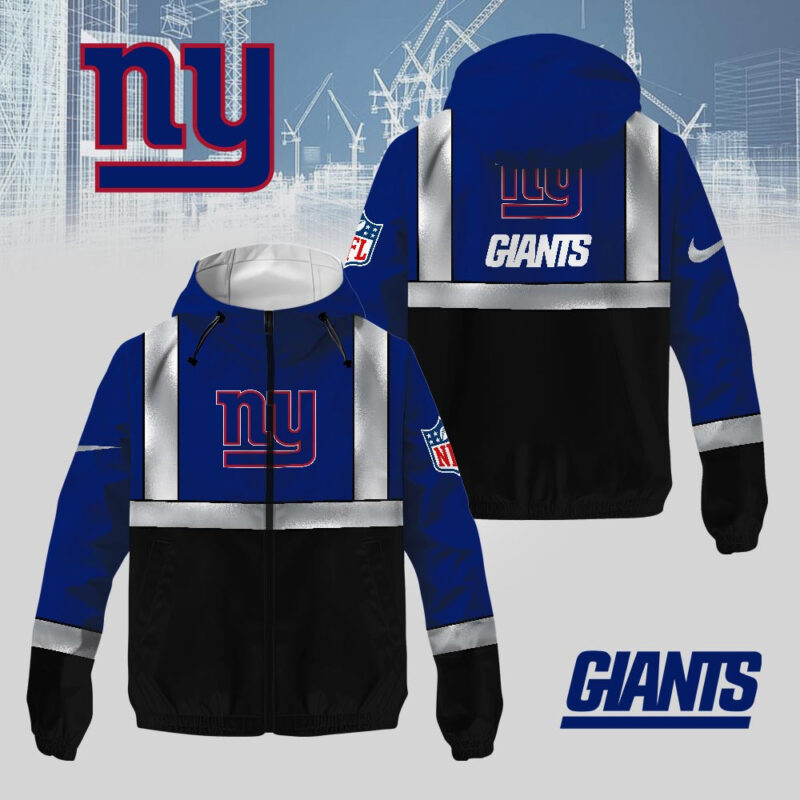 Premium NFL x NYG Safety Windbreaker Jacket V1 NAK