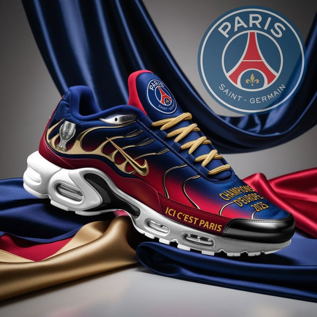 Premium PSG UEFA Super Cup Champions V1 Air Max Sneaker NMD25 TTV