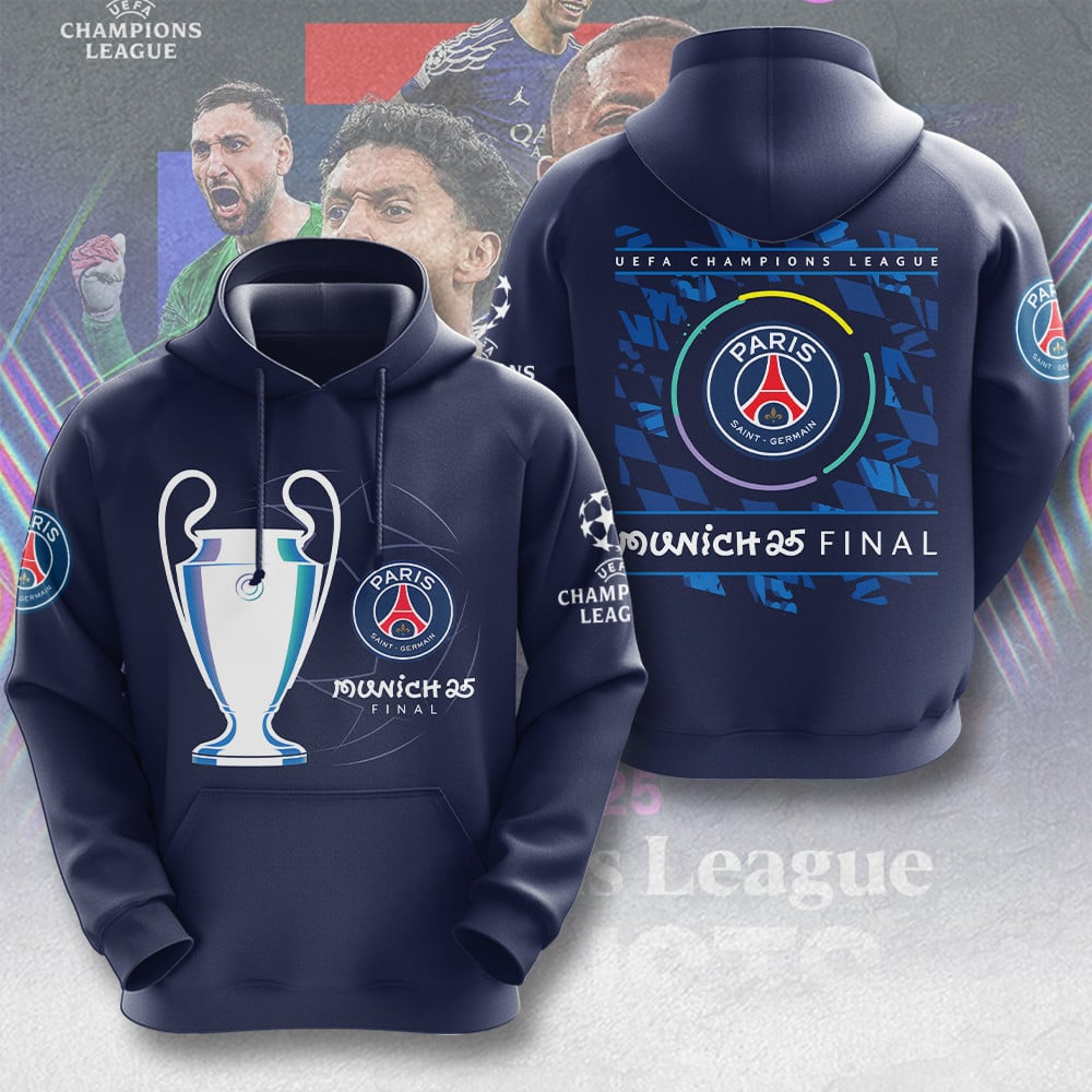 Paris SG UEFA Champions League Champions V2 Shirt DDTCTND