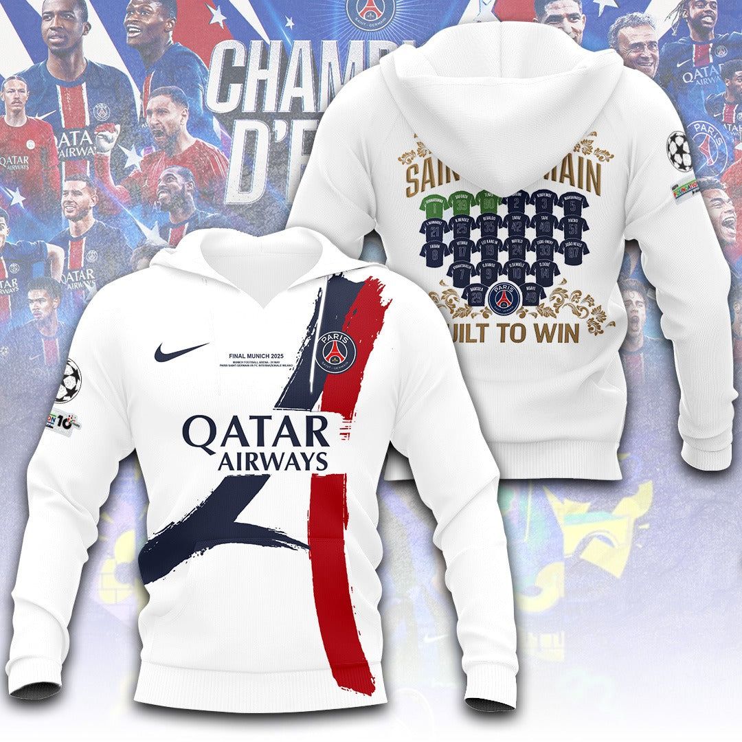 Paris SG UEFA Champions League Champions V17 Shirt DDTCTND