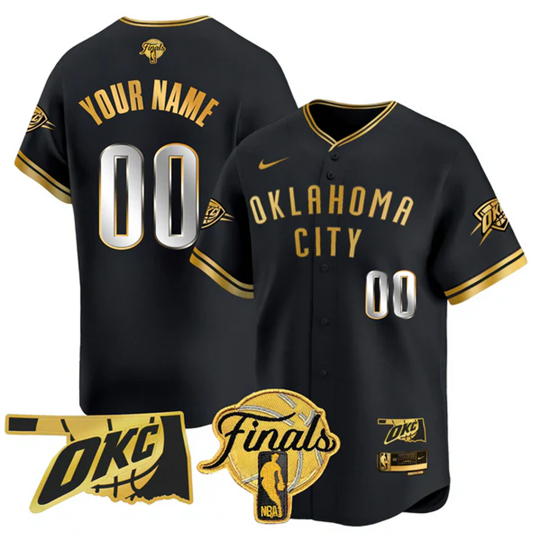 OKC NBA x Peanuts Baseball Jersey V7 2306 DatND DVT 1