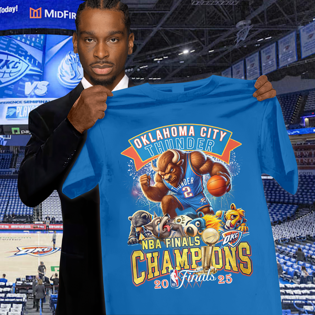 OKC NBA Finals Champions Shirt DDT 230625 NTL