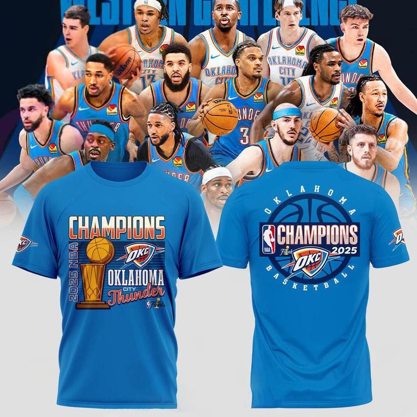 OKC NBA Champions V16 Shirt DDT 230625 CTND