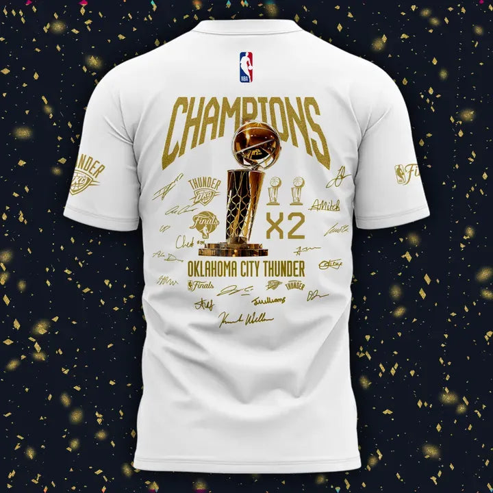 OKC NBA Champions V10 Shirt DDT 230625 CTND1