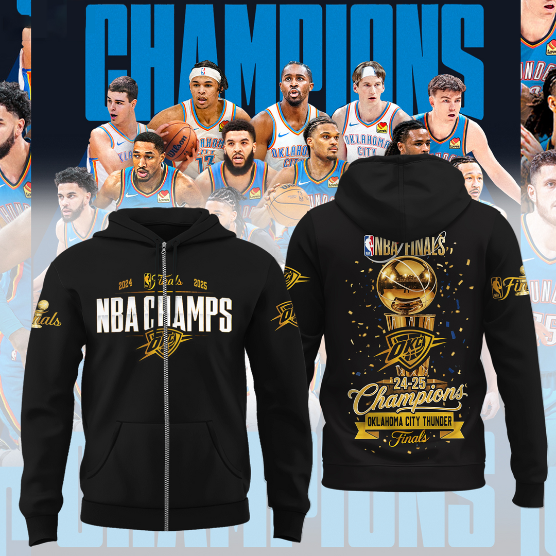 OKC 2025 NBA Finals Champions Shirt V1 DatND DVT