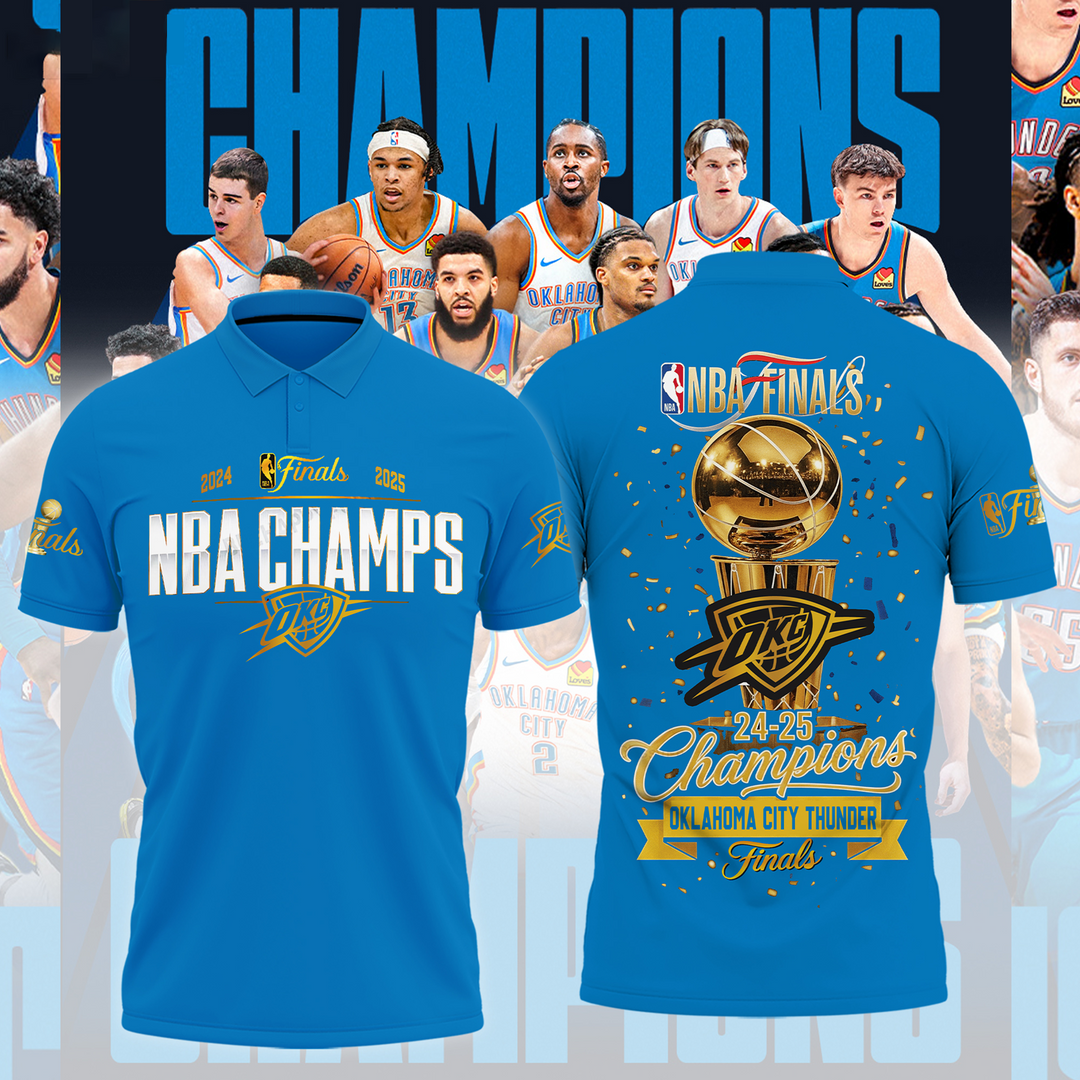 OKC 2025 NBA Finals Champions Shirt V1 DatND DVT