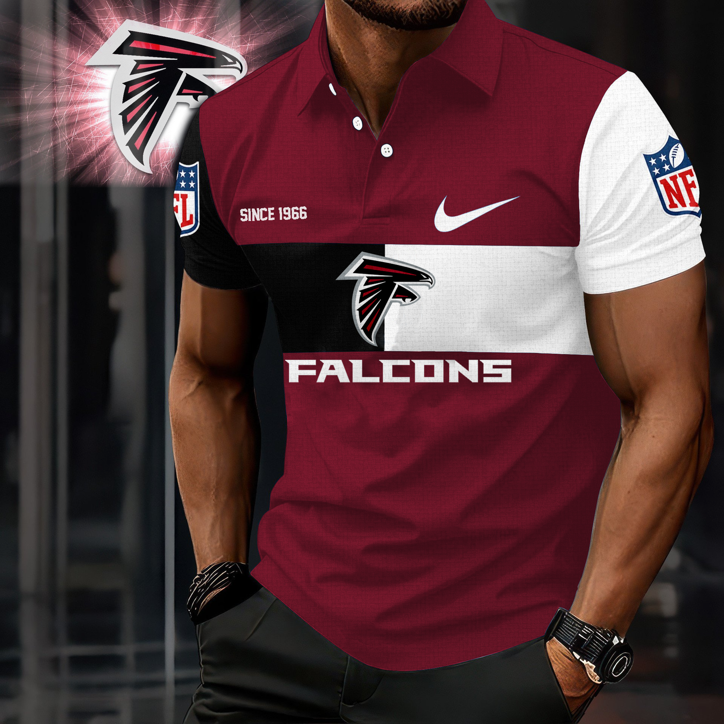 AF Premium NFL V5 Polo Shirt DDT CTND