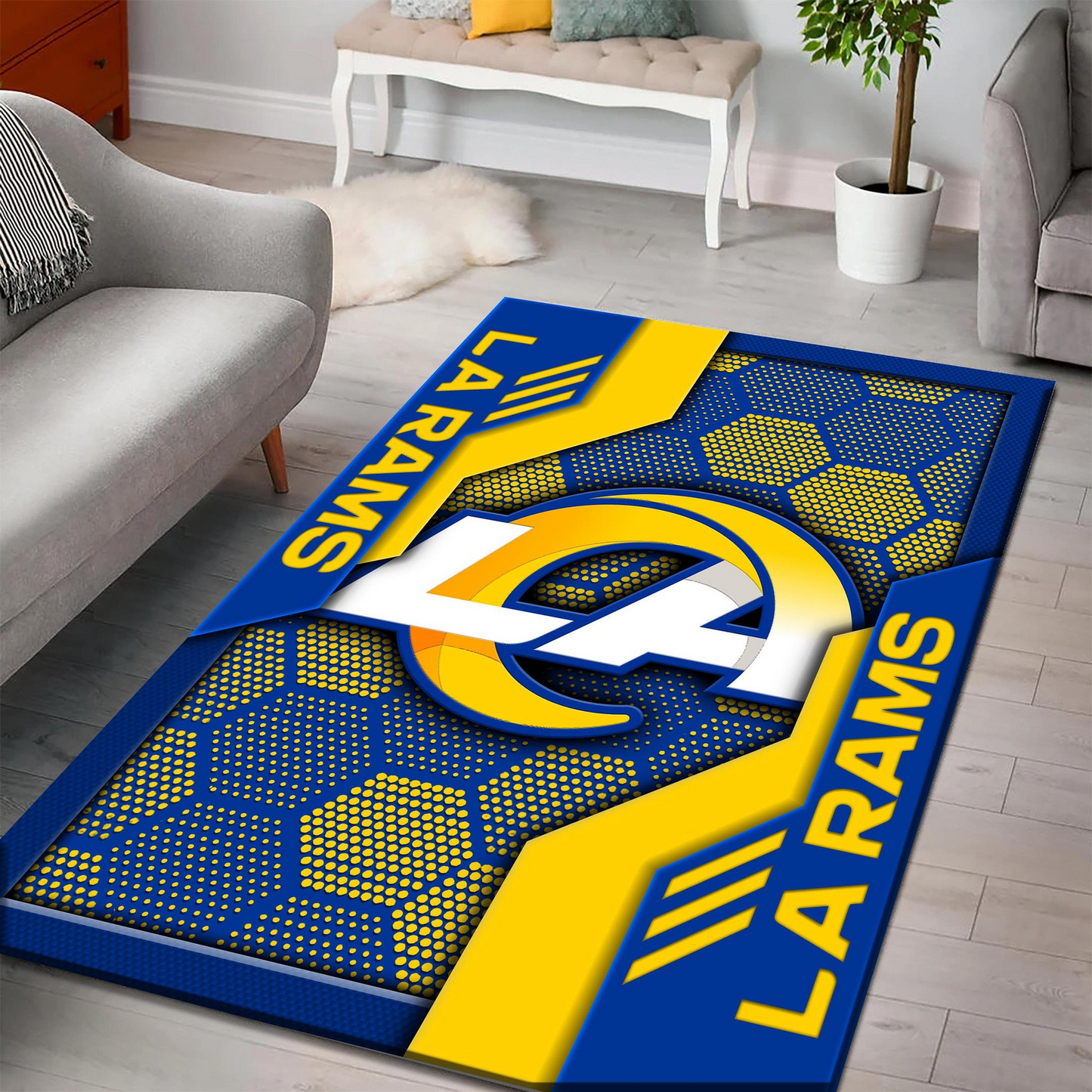 LAR Premium NFL Rug