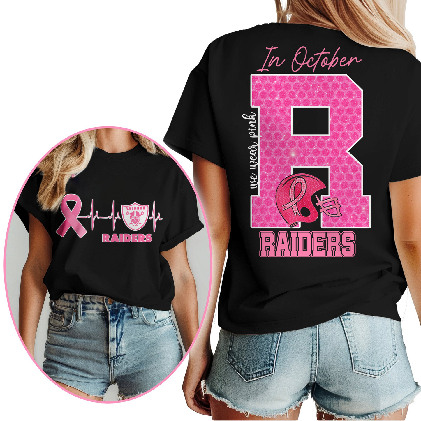LVR Premium NFL Breast Cancer Women Shirt DDT NTL