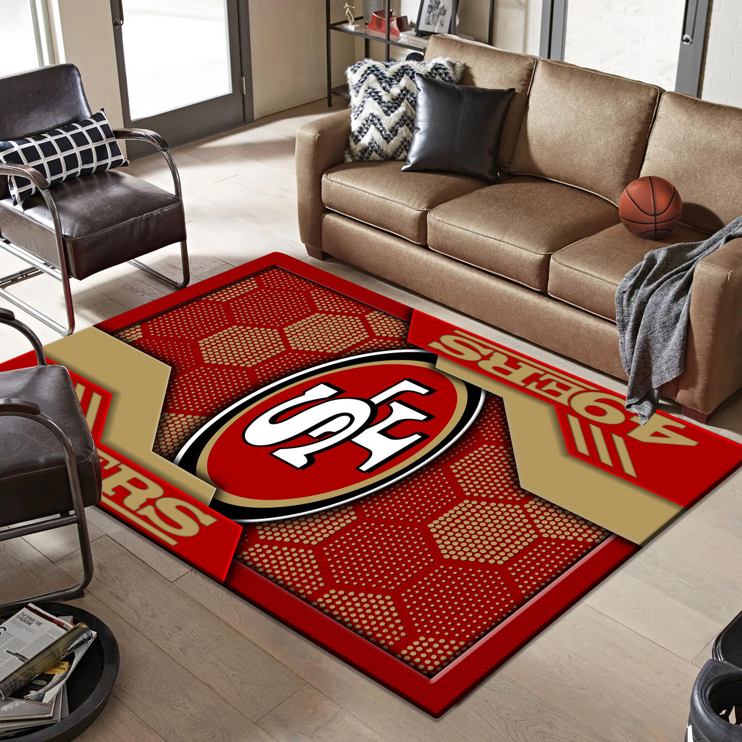 SF49 Premium NFL Rug