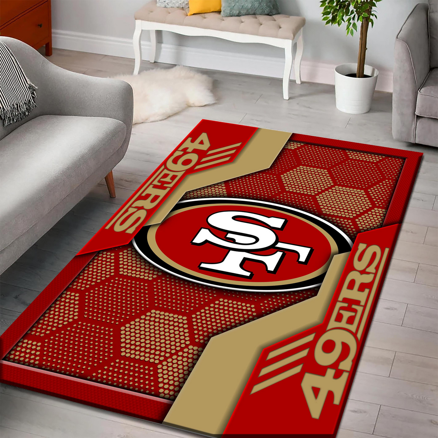 SF49 Premium NFL Rug
