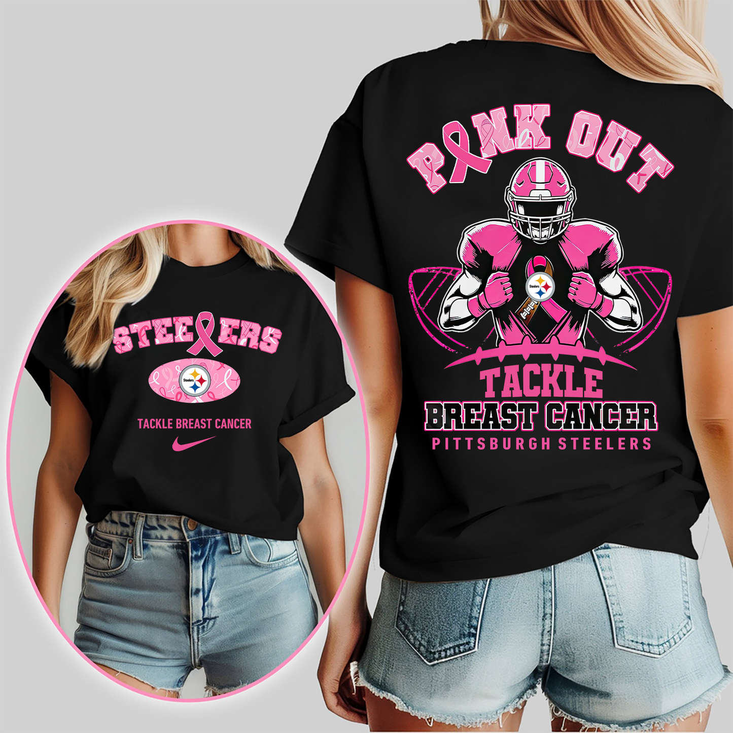 PS Pink Out - Tackle Breast Cancer 3D Shirt DDT 060825 CTND