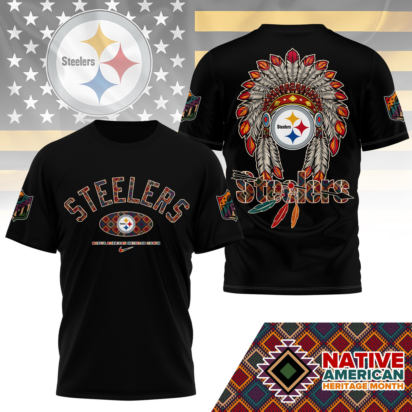 PS Premium Native American Heritage Month 3D Shirt DDT TTV