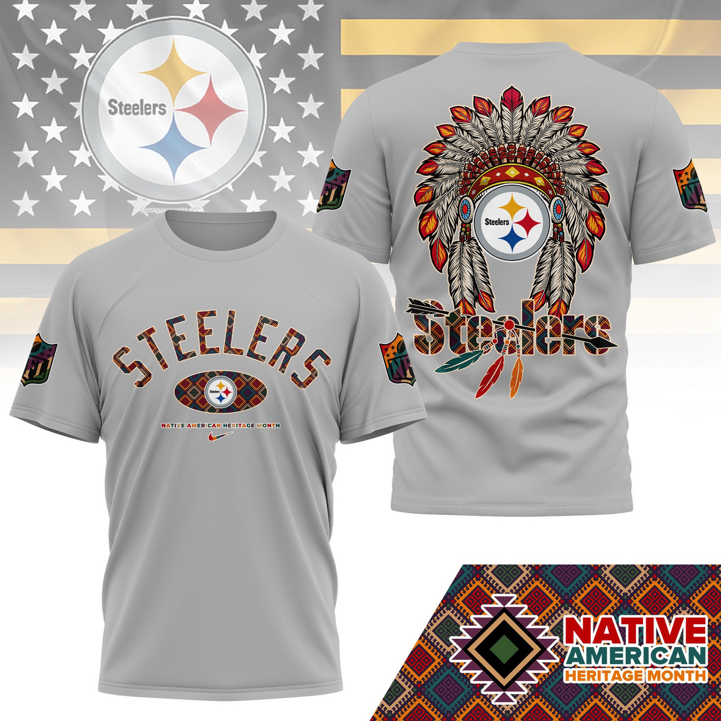 PS Premium Native American Heritage Month 3D Shirt DDT TTV