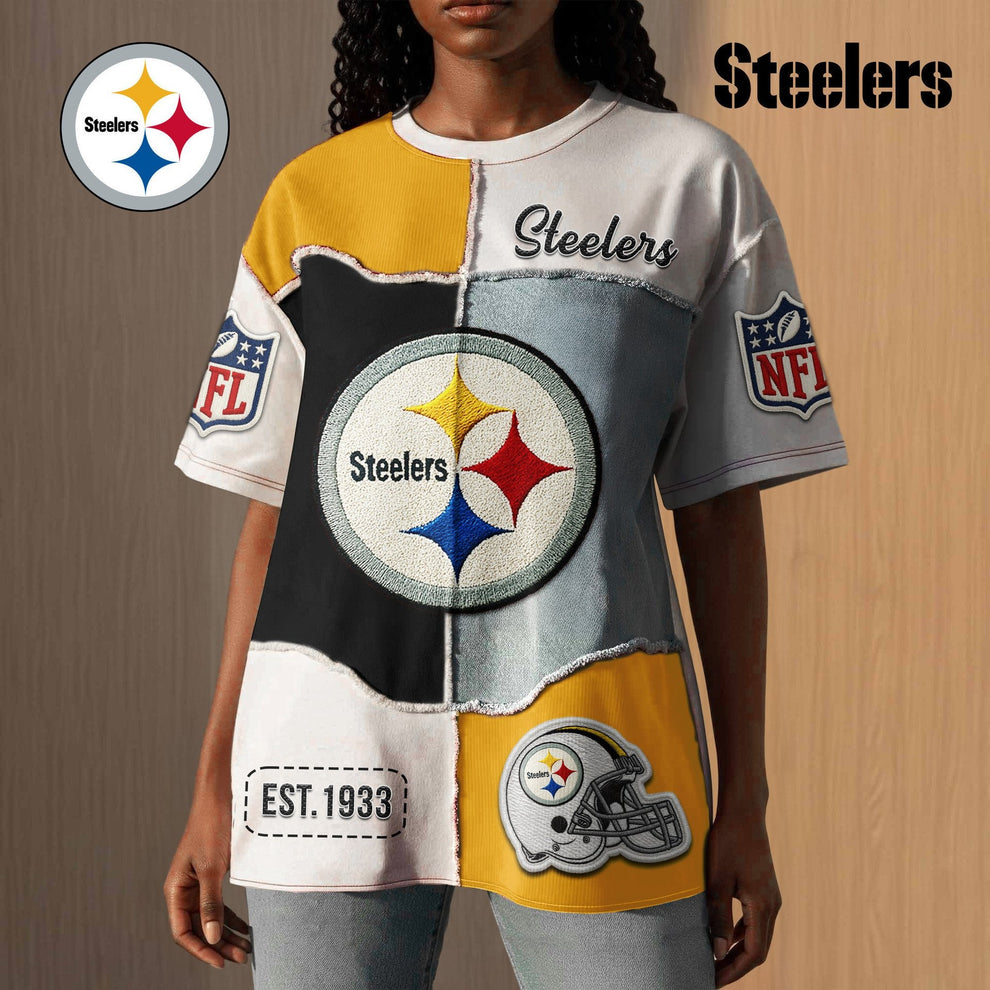 PS Premium NFL Patchwork Vintage T-Shirt DDT CTND