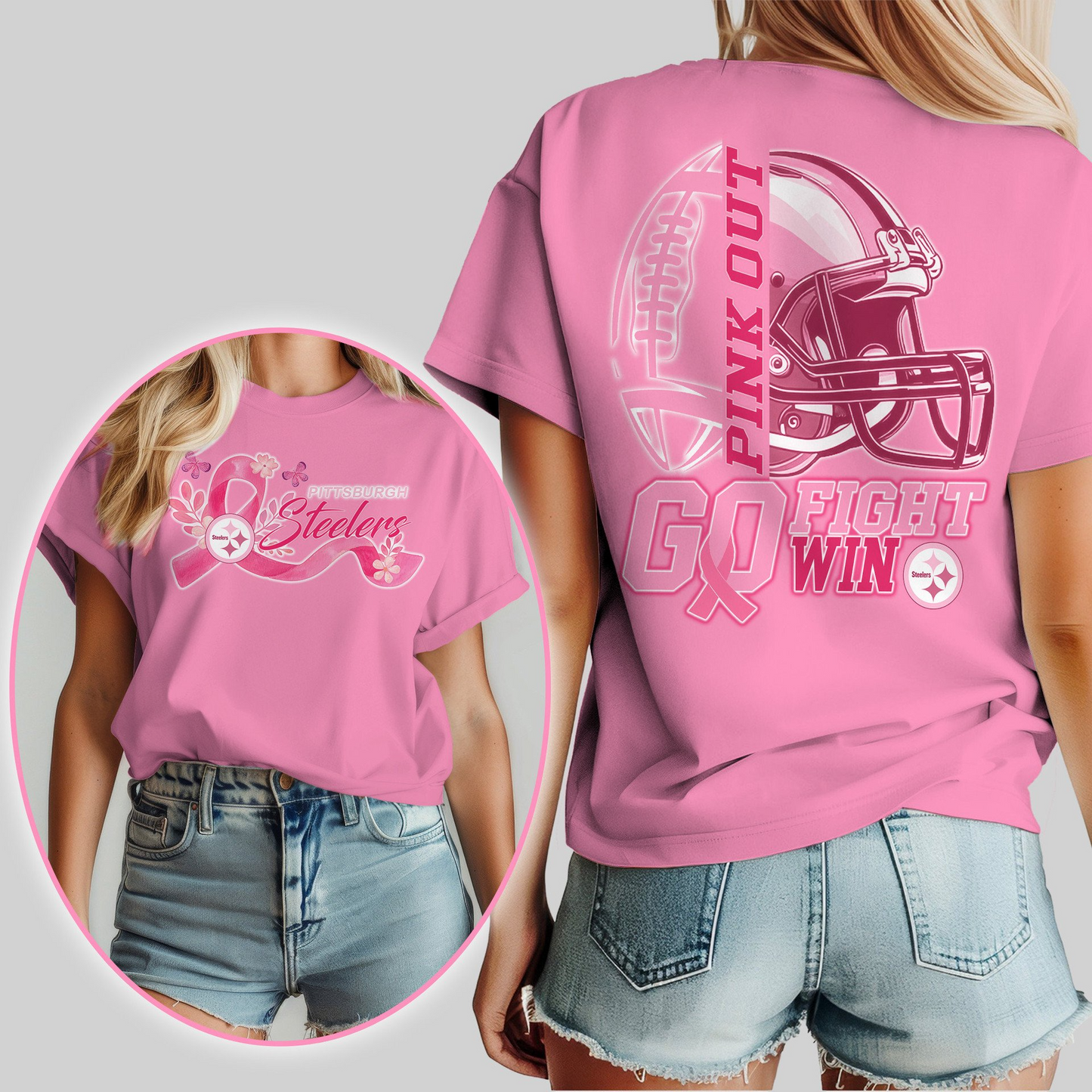 PS Premium Tackle Breast Cancer Women's Shirt DDT TTV