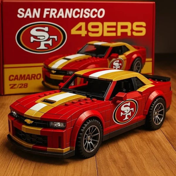 NFL x SF Camaro Football Team Building Blocks V1 NAK