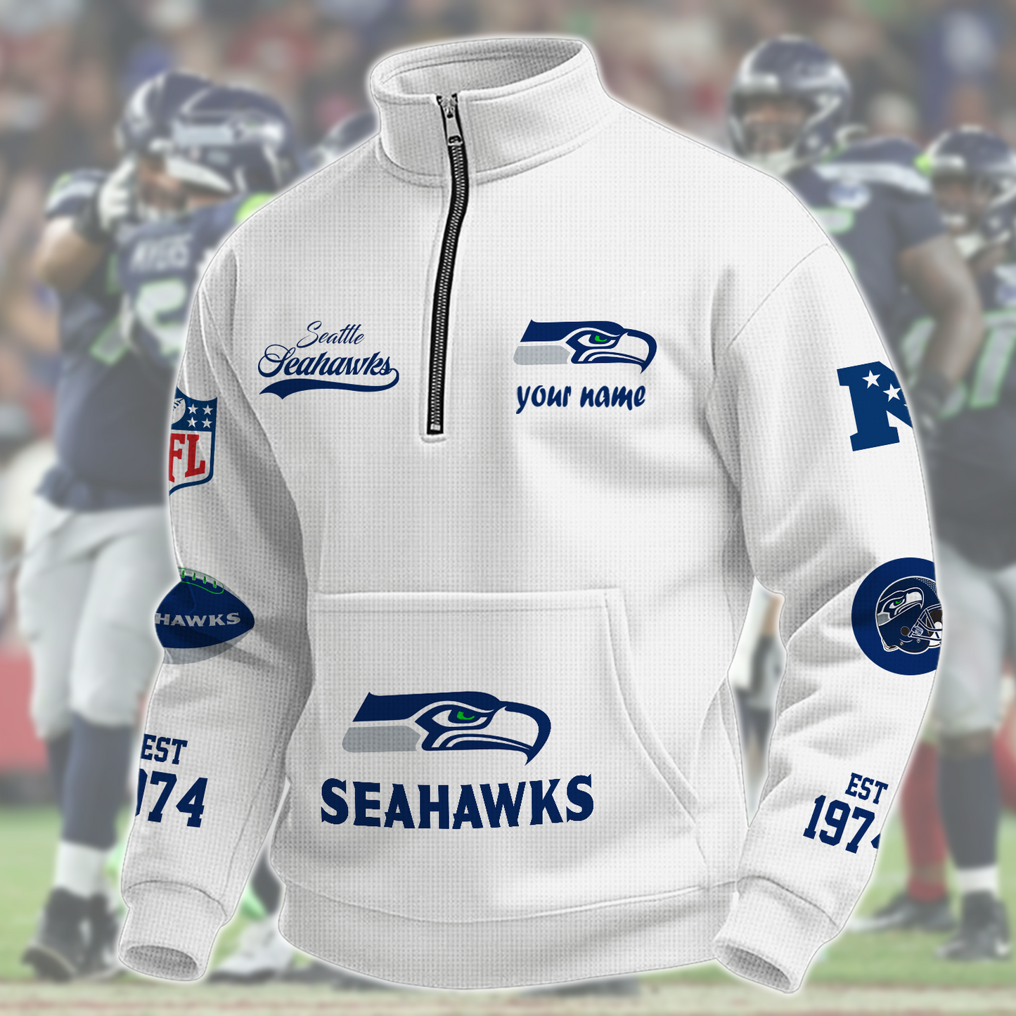 SEA x NFL Quarter-Zip Sweatshirt DatND DVT
