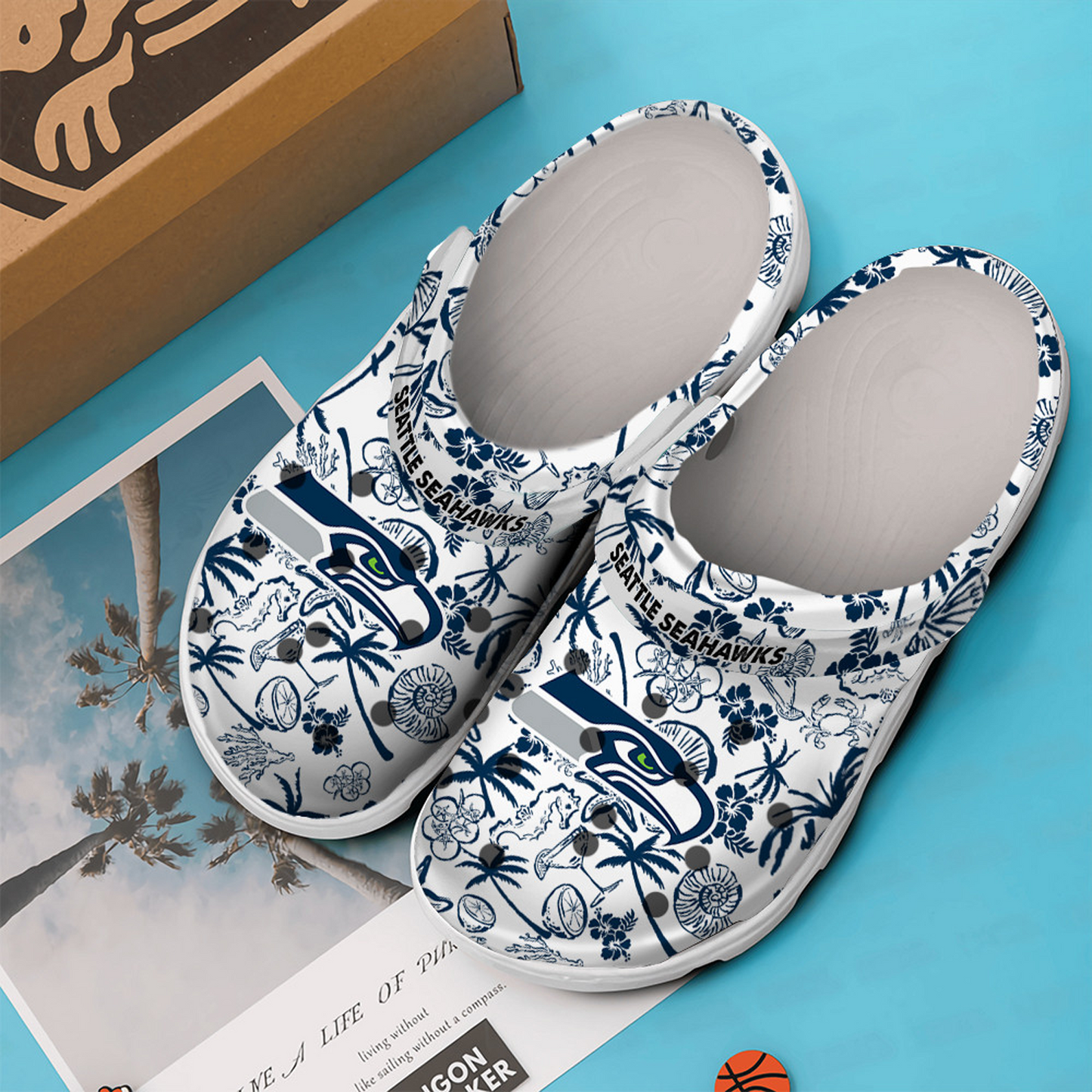 SEA x NFL Clogs DATND TANTD