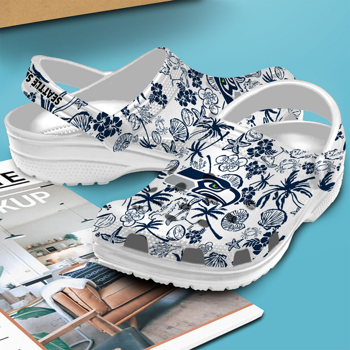SEA x NFL Clogs DATND TANTD