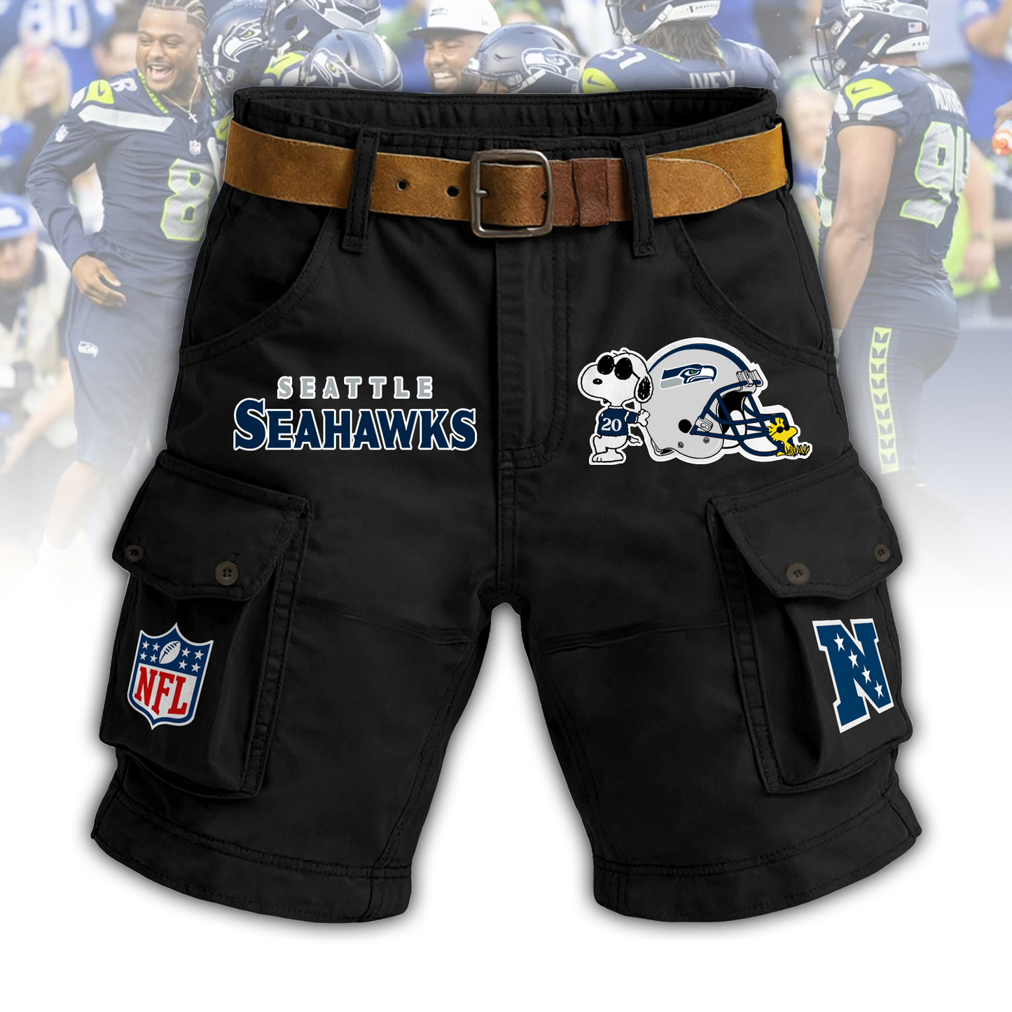 SEA x NFL Man Shorts