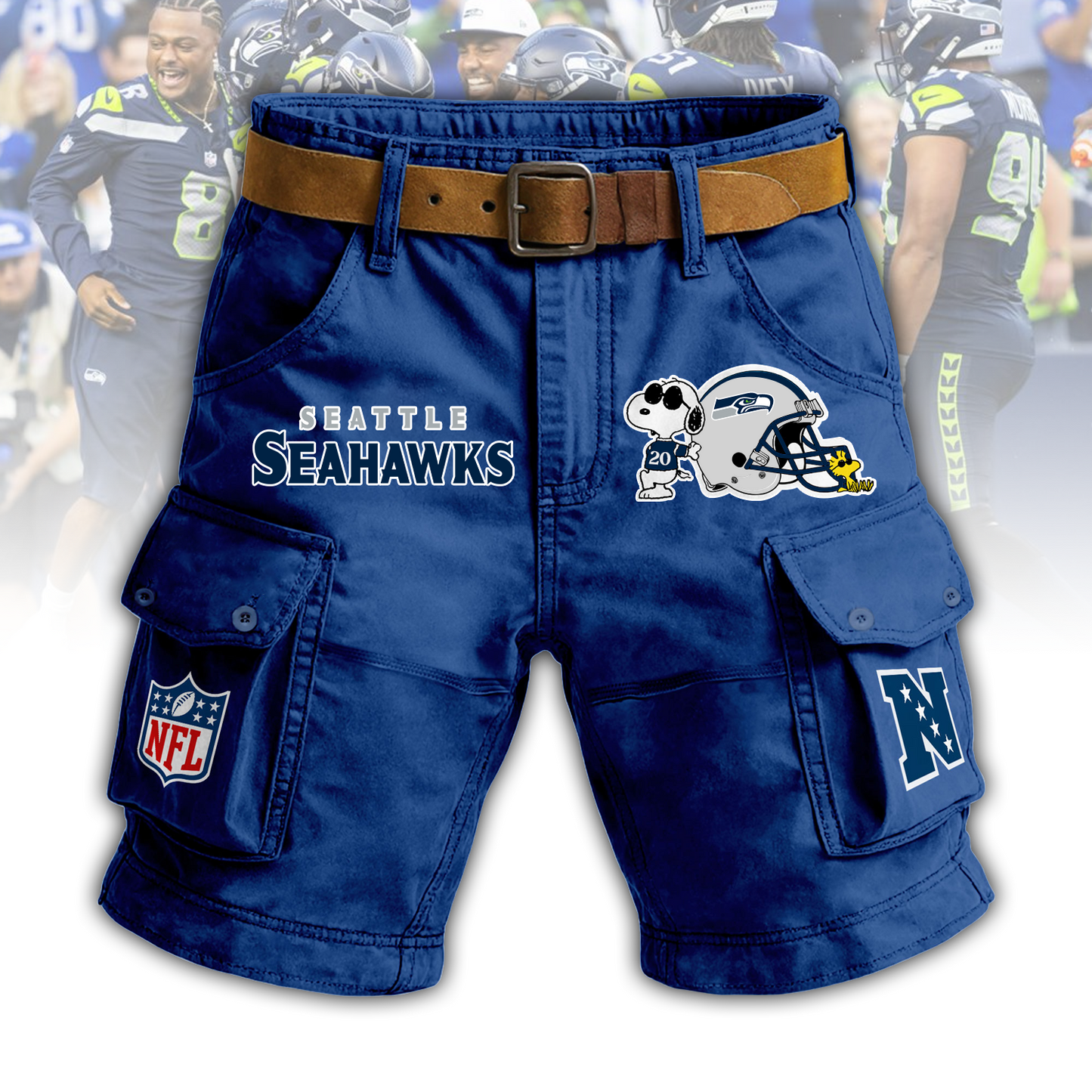 SEA x NFL Man Shorts