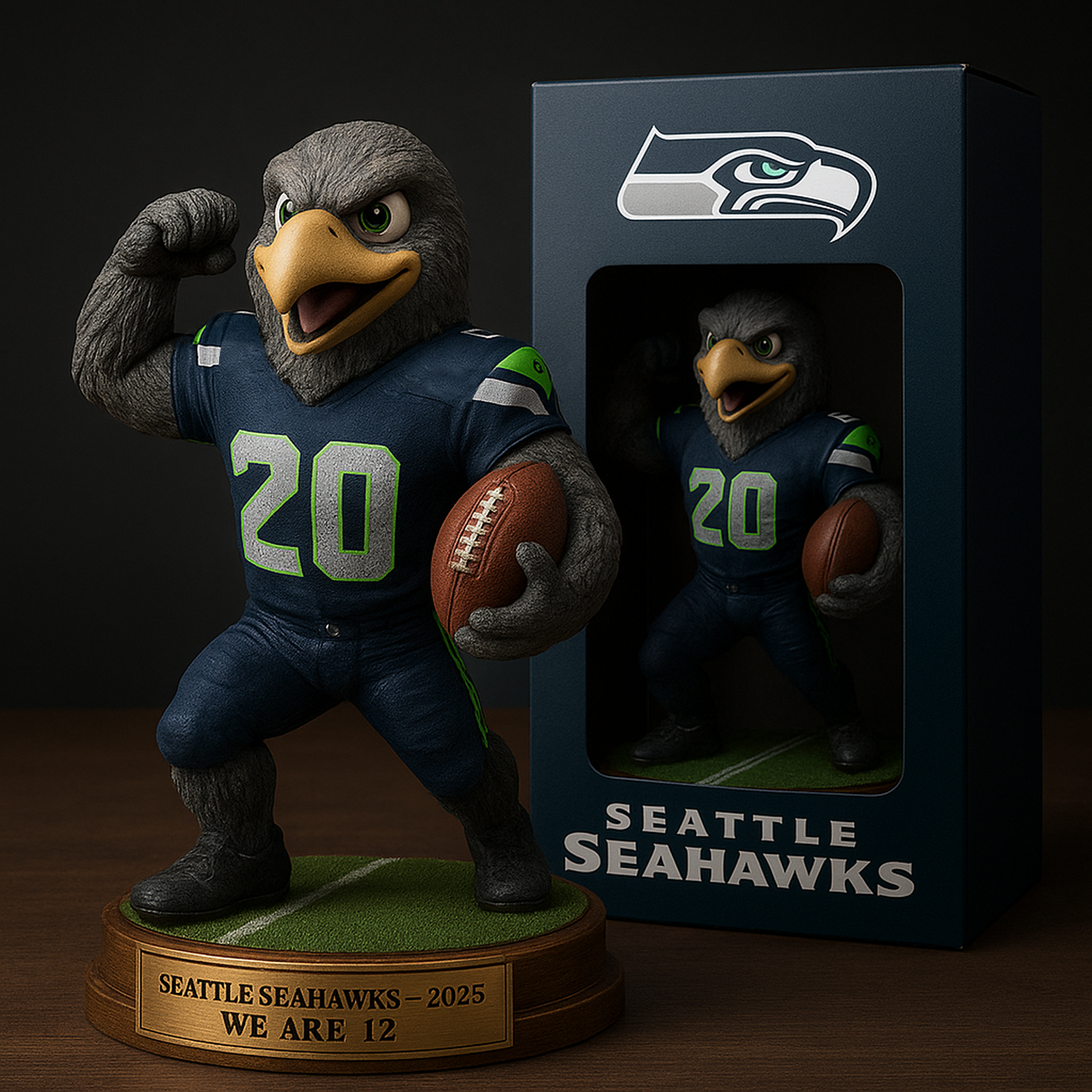 SEA x NFL Premium Acrylic Plaque DATND TANTD