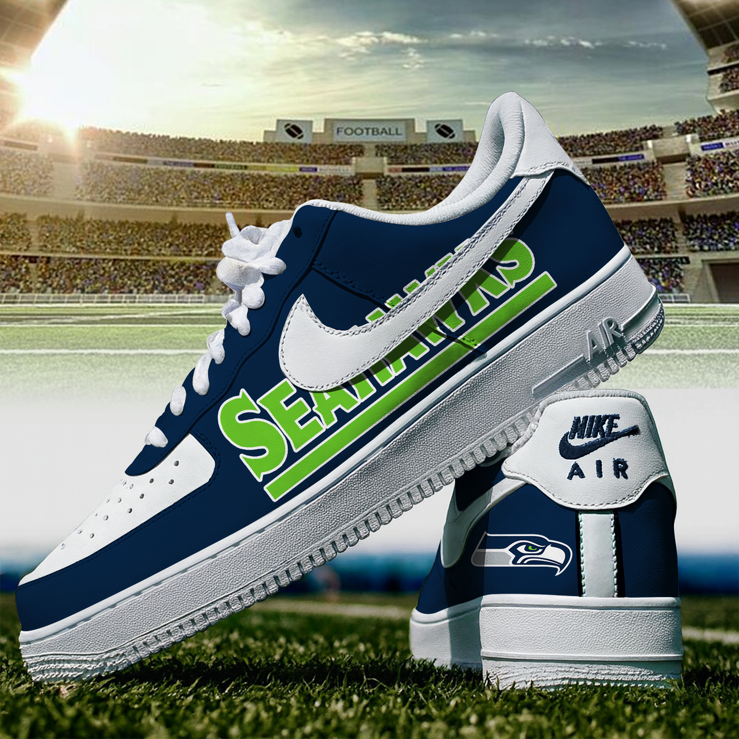 SEA x NFL PREMIUM AF1 SNEAKER V1 DATND TANTD