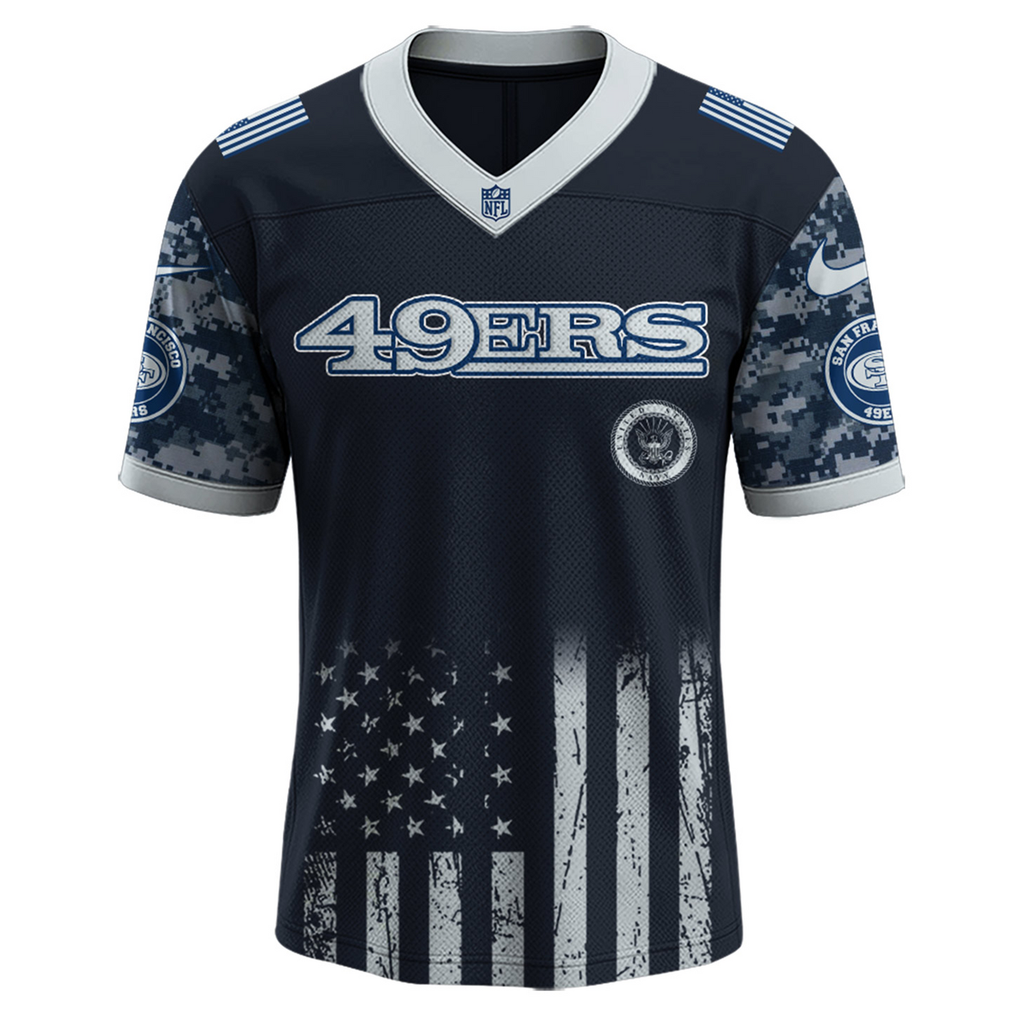SF x 250 U.S. Navy 250th Birthday Celebration Jersey DatND DVT