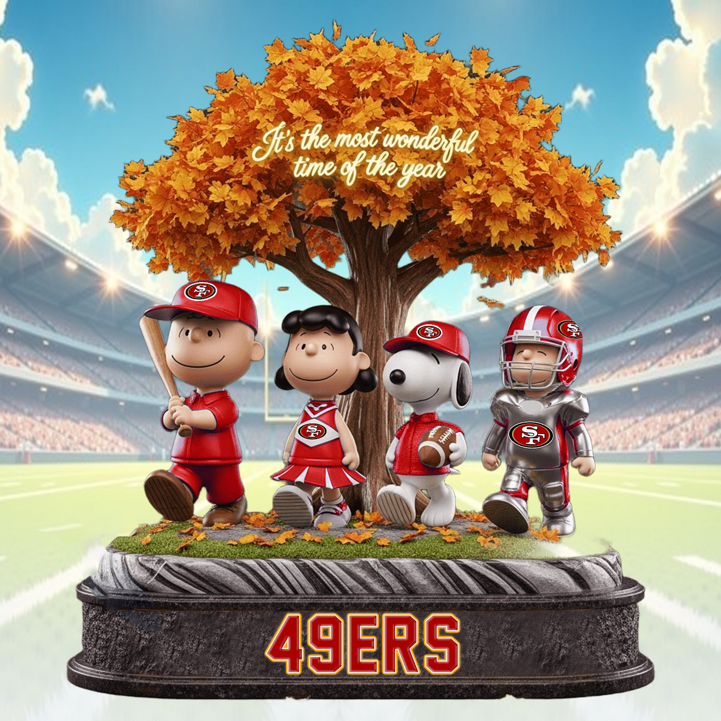 SF x NFL Premium Acrylic Block DATND TANTD