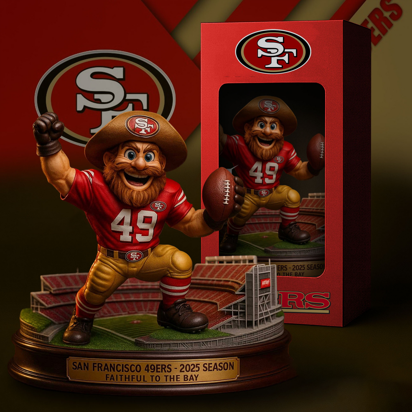 SF x NFL Premium Acrylic Plaque DATND TANTD