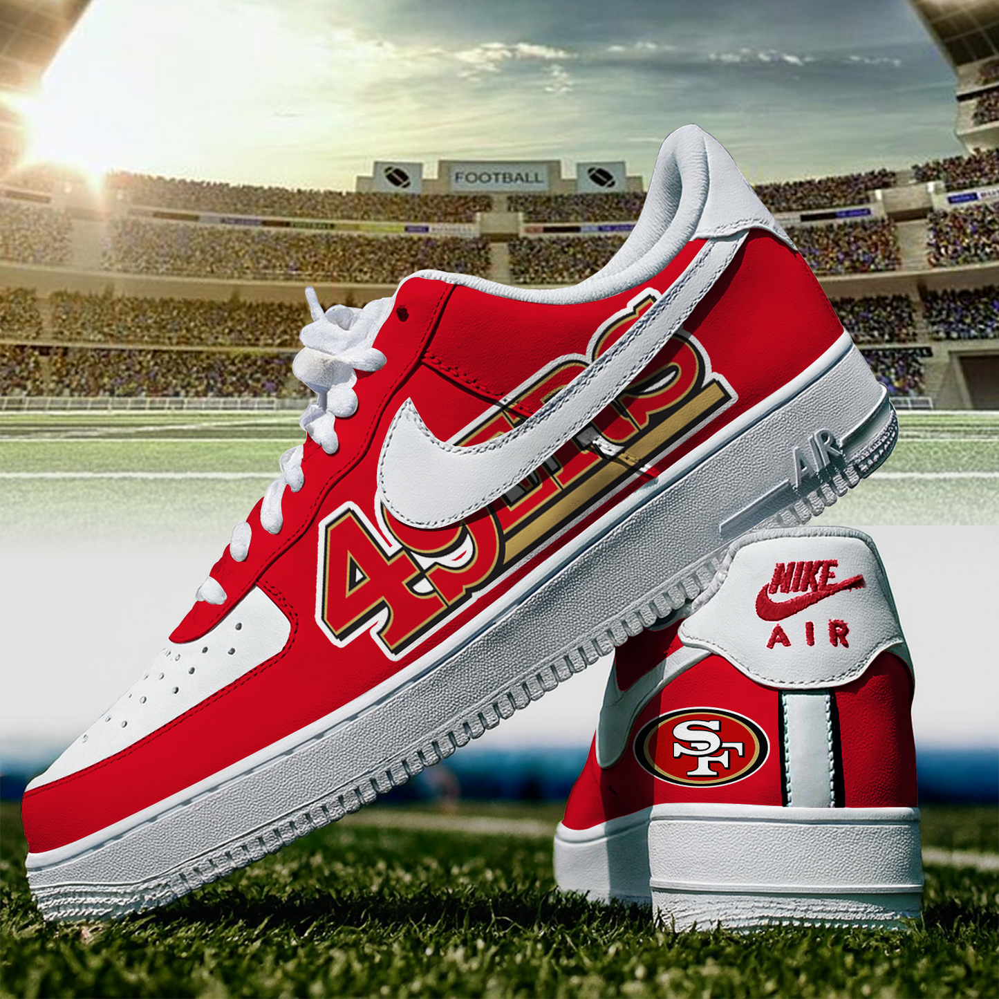 SF x NFL PREMIUM AF1 SNEAKER V1 DATND TANTD