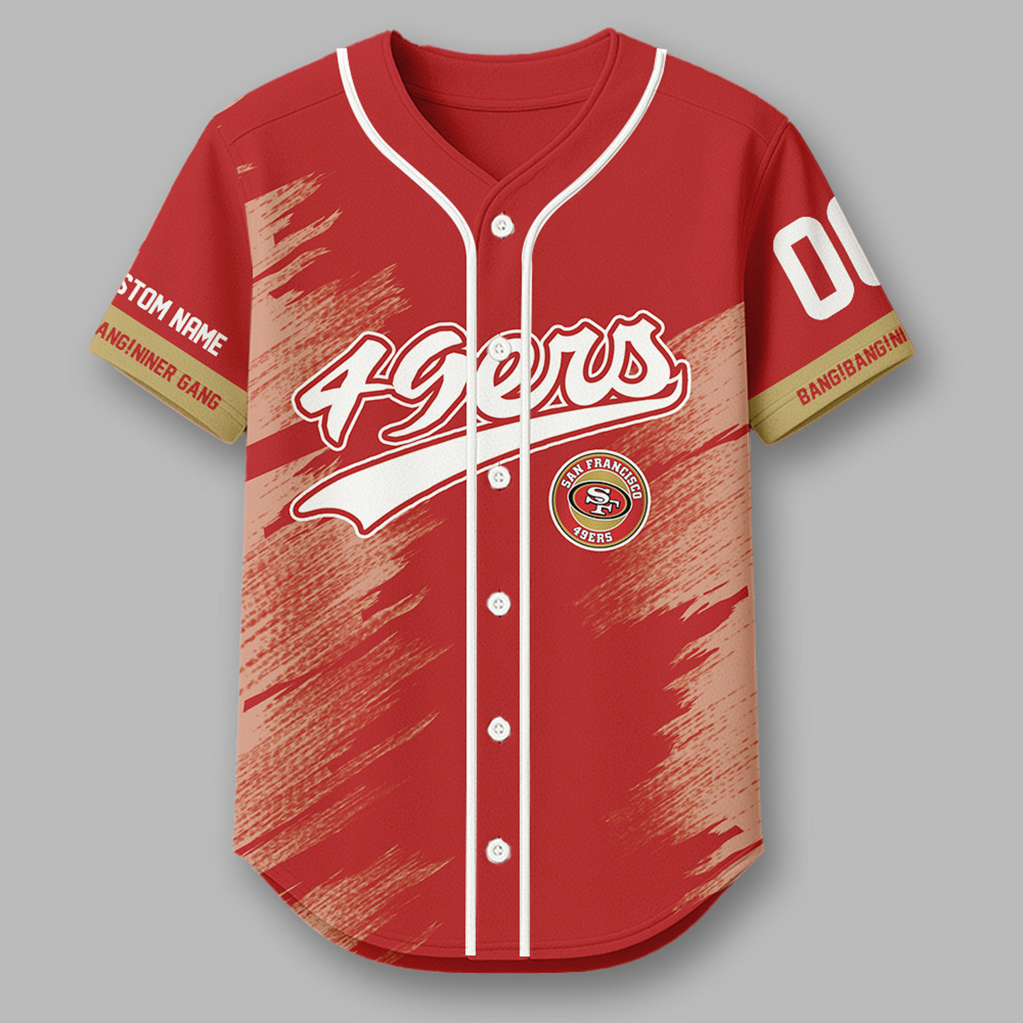SF x NFL Premium NFL Baseball Jersey DATND TANTD