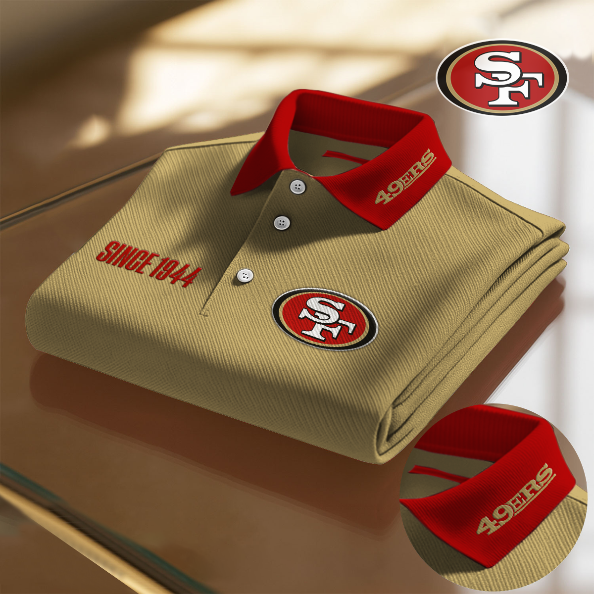SF x NFL Premium Polo Shirt DatND DVT