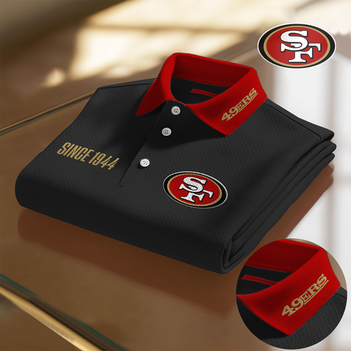 SF x NFL Premium Polo Shirt DatND DVT