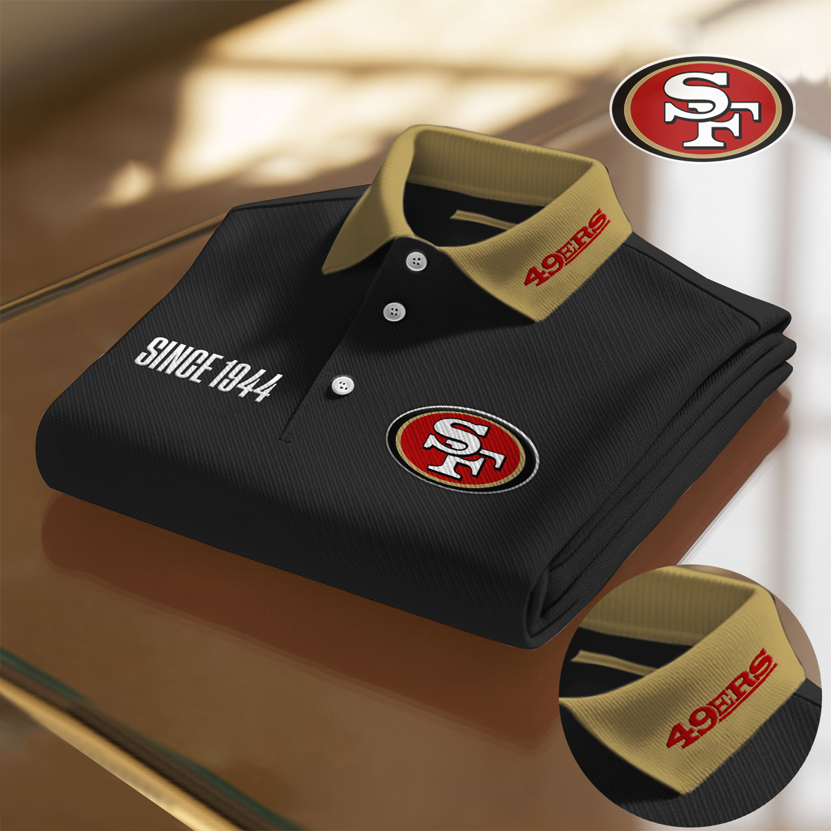 SF x NFL Premium Polo Shirt DatND DVT