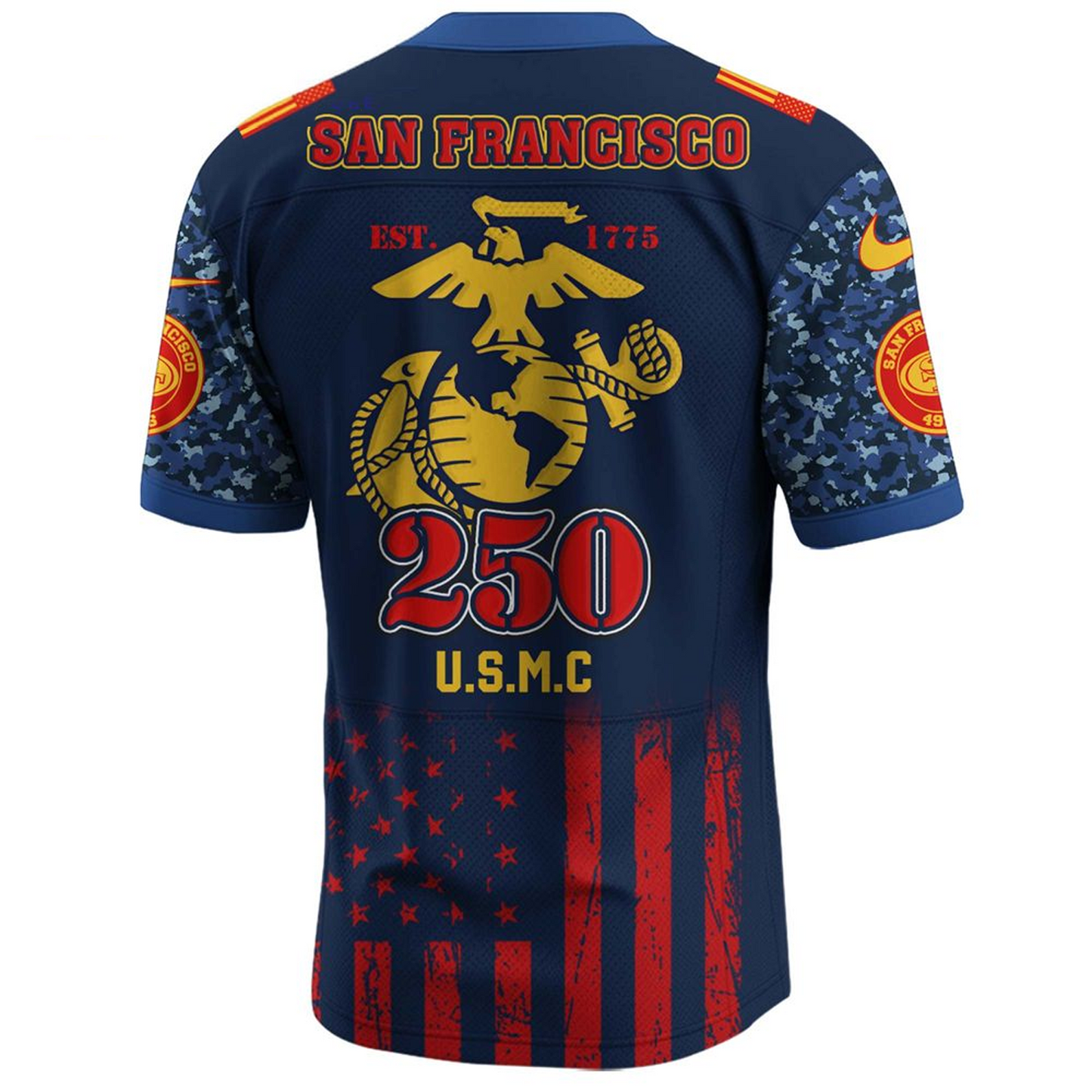 SF x U.S.M.C 250th Birthday Celebration Jersey DatND DVT