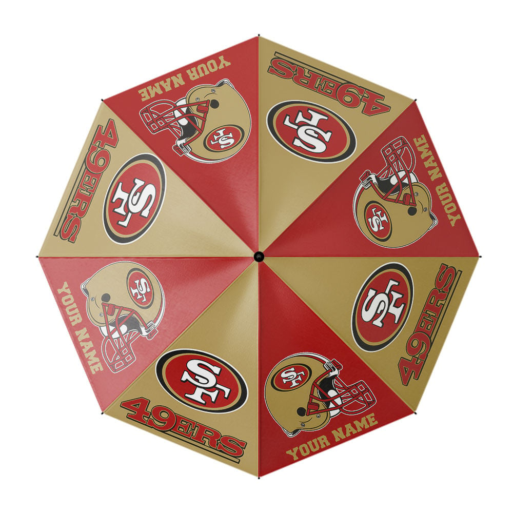 SF49 Premium NFL Open Folding Umbrella DDT NTL