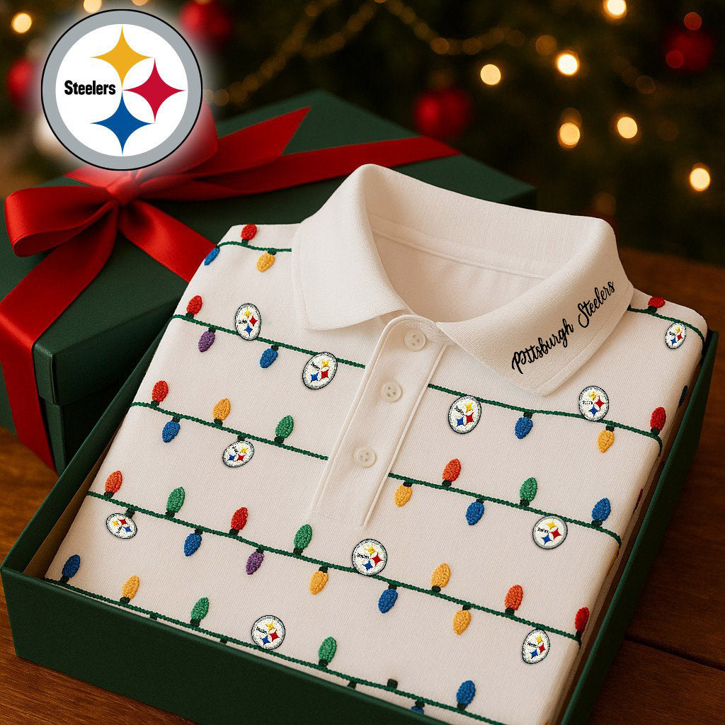 SIGNATURE NFL X PIT Christmas Polo Shirt 2025 NDT NHM