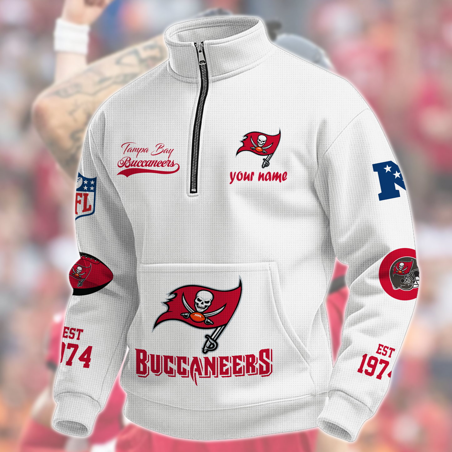 TB x NFL Quarter-Zip Sweatshirt DatND DVT