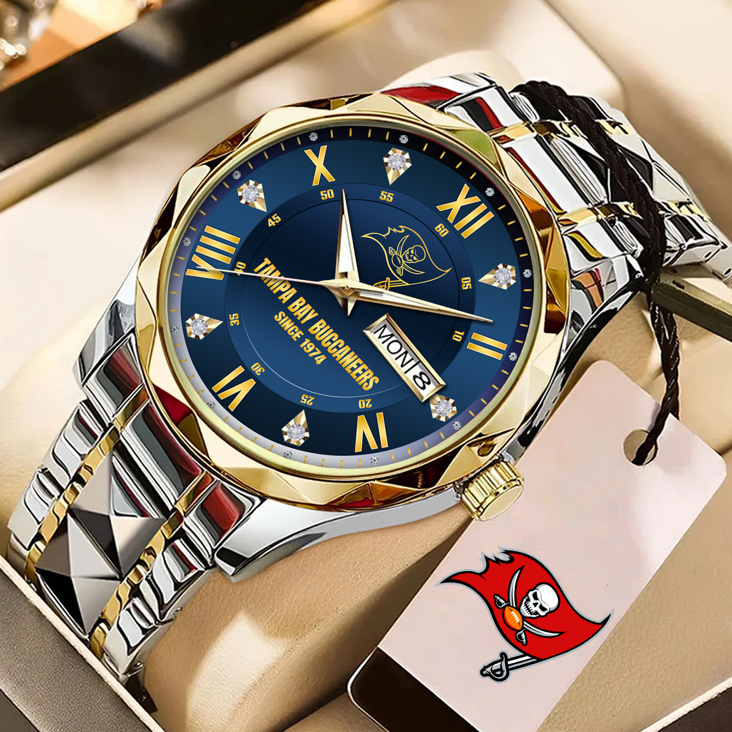 TB x NFL Alloy Luxury Quartz Watch DATND TANTD