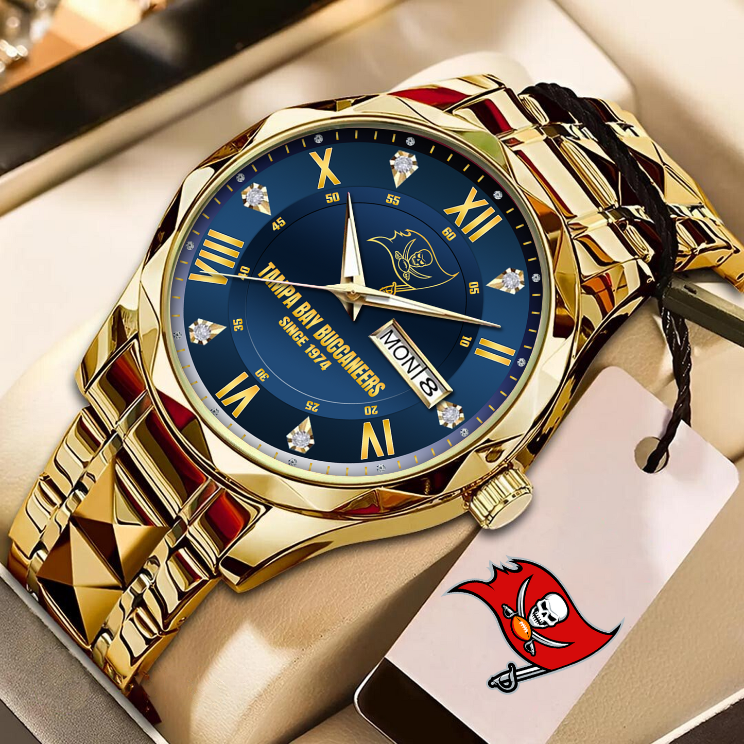 TB x NFL Alloy Luxury Quartz Watch DATND TANTD